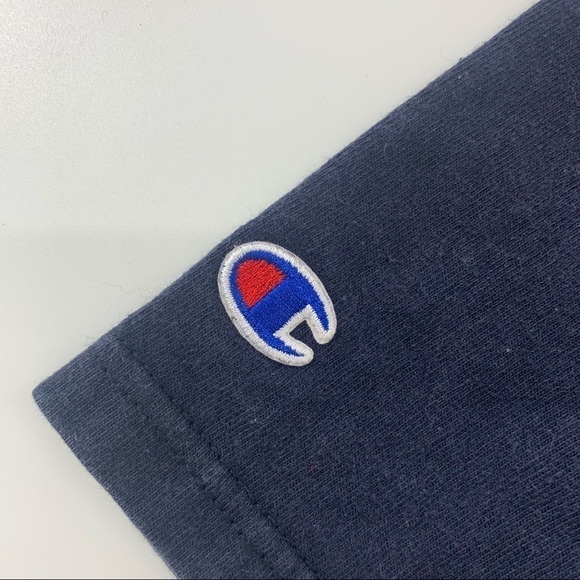 VTG 90s Champion Brand Big C Logo Short Sleeve Tee - Picture 13 of 14